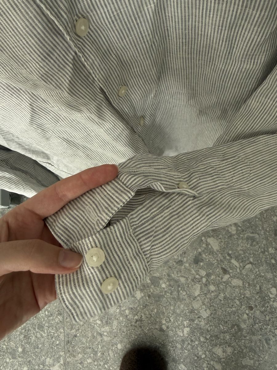 Hemden: UNIQLO Hemdbluse gestreift – Neu (gemäss Beschreibung) aus Birmensdorf ZH von nin.am 2