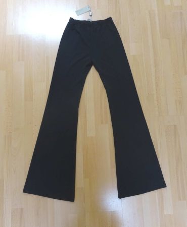 Ernesto Chiari - Neue Stretchhose / Schlaghose - schwarz