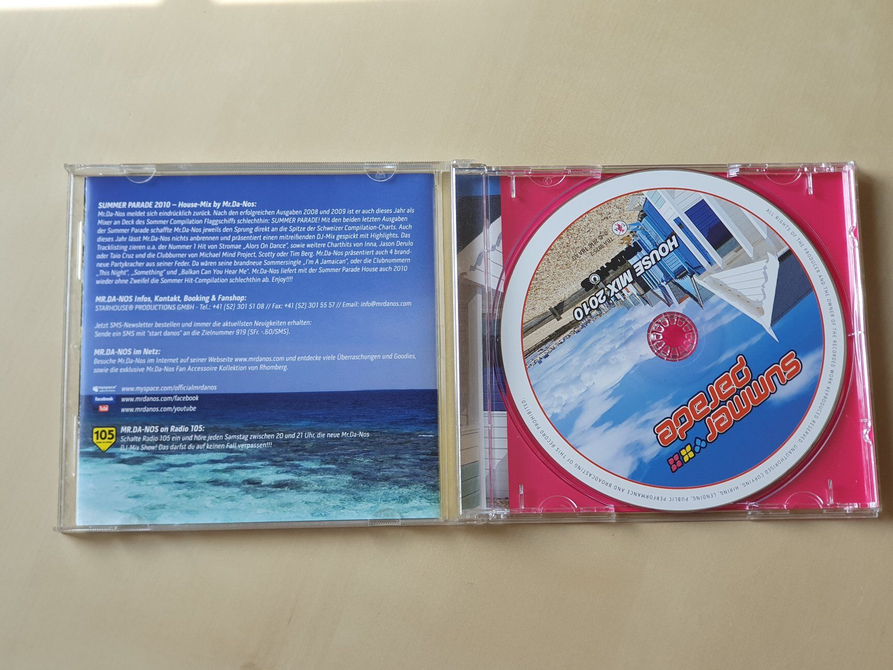 CD: Summer Parade 2010 Mr Da-Nos – Usato da Stansstad venduto da collectorsshop 2