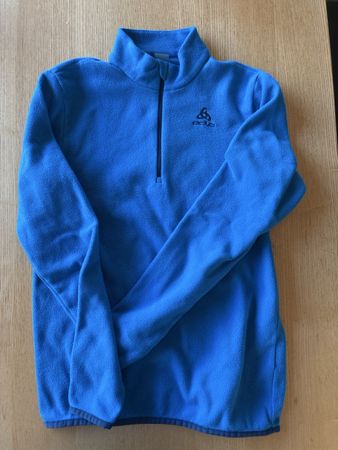 Odlo Fleece Pullover blau Grösse 164 guter Zustand