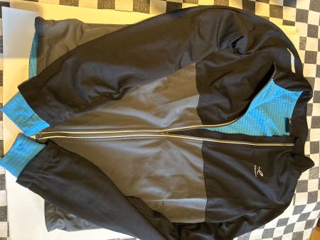 Sportjacke Energetics schwarz grau Grösse S gebraucht