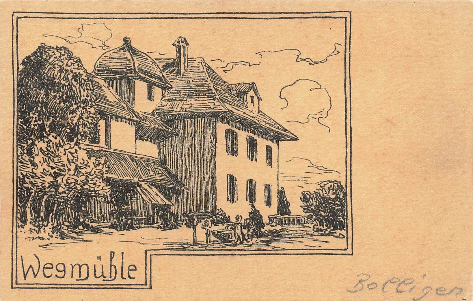 Cartoline postali: Wegmühle Bolligen – Usato da Biasca venduto da Blenio71