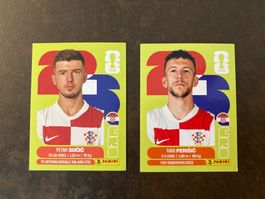Panini CRO 15 und 16 Kroatien