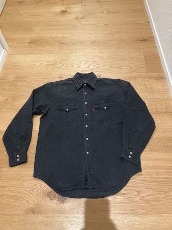 Vintage Levi's Western Denimshirt - Grösse S Oversized