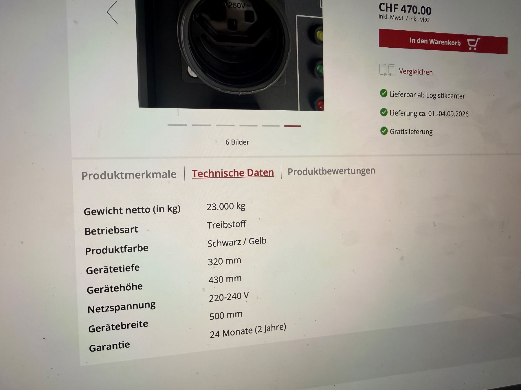 Ekström Stromgeneratoren: Neu Orginalverpackter Stromgenerator Ekström 3000i Inverter – Neu (gemäss Beschreibung) aus Widnau von moser-konzept. 1