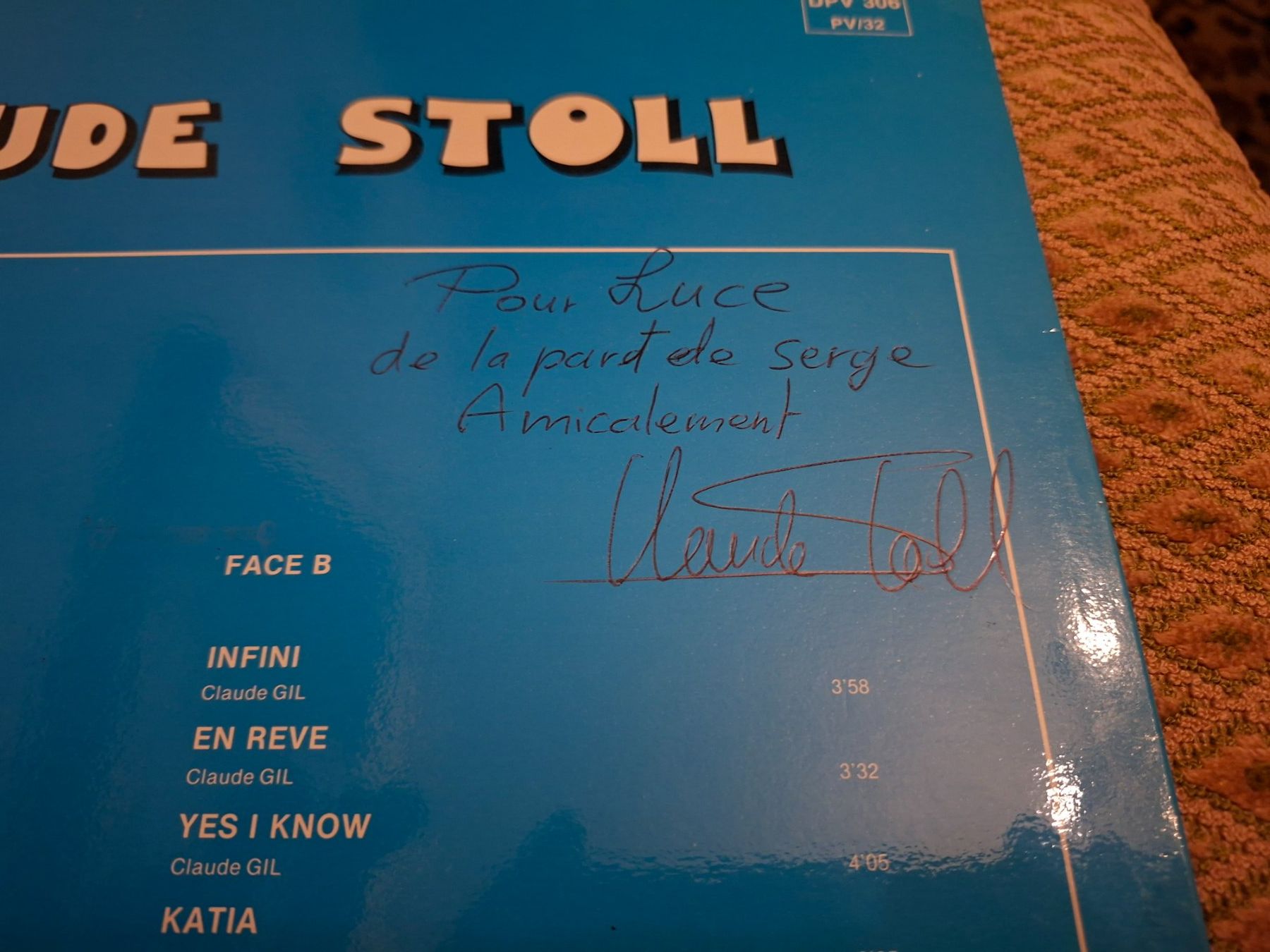 Dischi in vinile: Rare LP - Claude Stoll - Disco/Funk - Dédicacé – Usato da Bernex venduto da Wannabehasbeen01 2