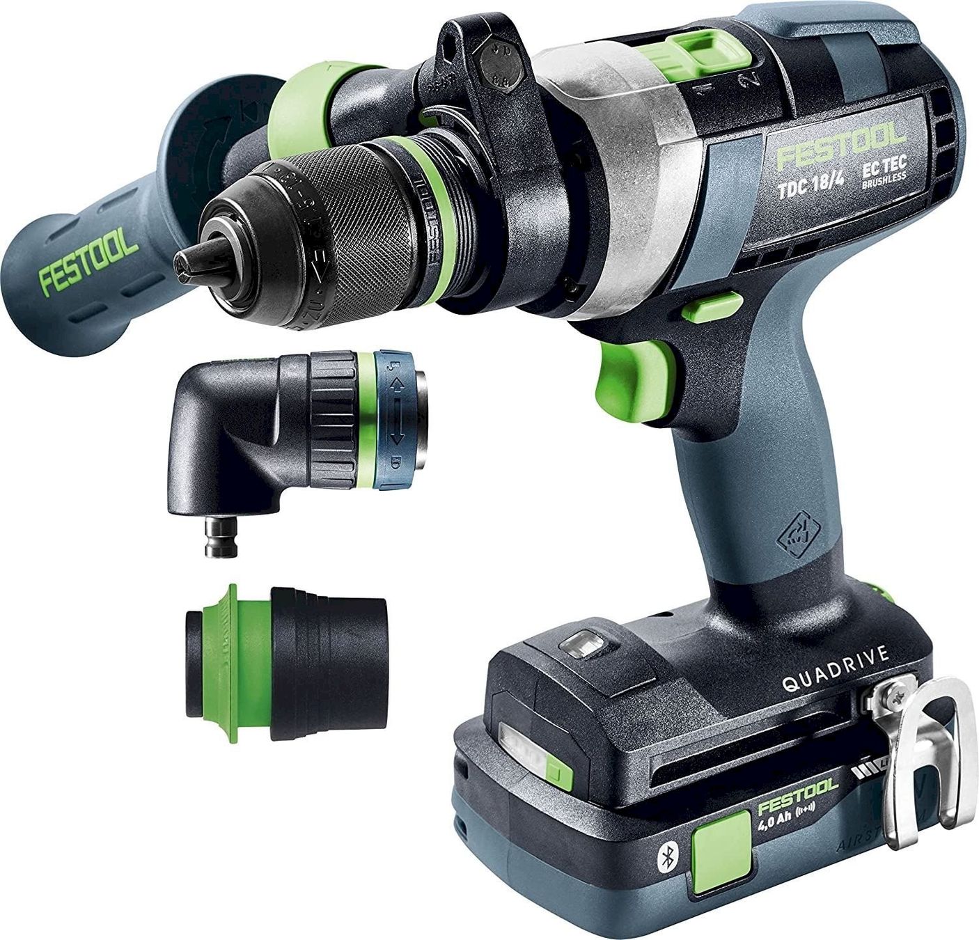 Bohrmaschinen: Festool QUADRIVE TDC 18/4 5,2/4,0 I-Set – Neu und originalverpackt aus Bottighofen von zaap 1