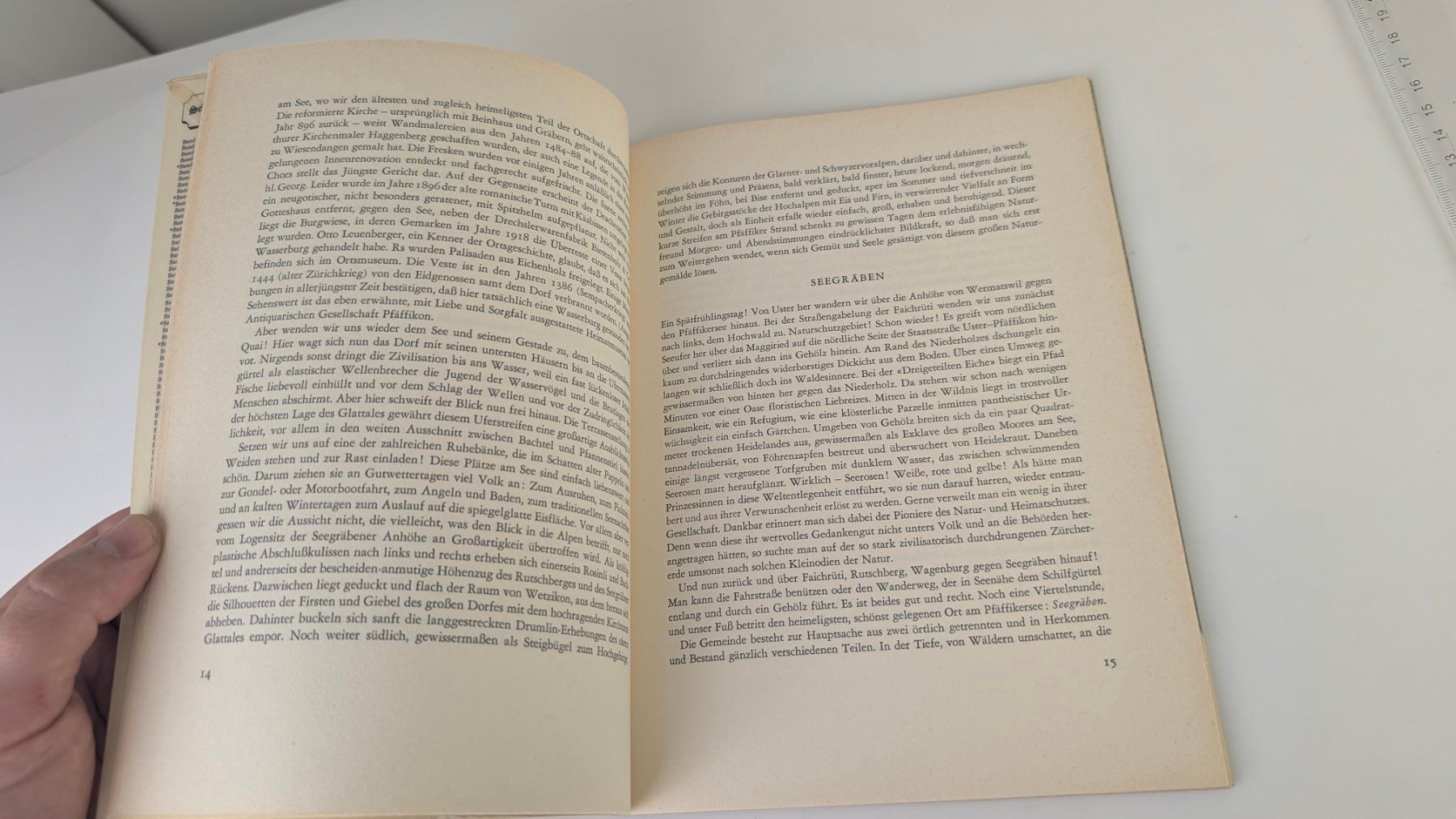 Libri: Schweizer Heimatbücher: Der Pfäffikersee 1959 – Usato da Zürich venduto da axolottchen 8