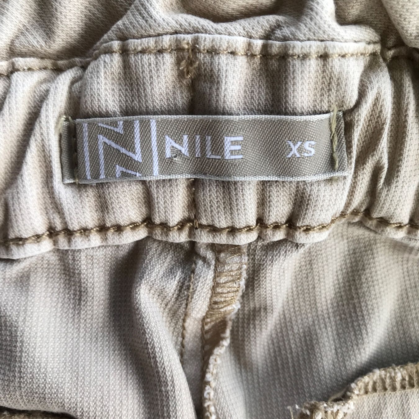 Nile Hosen: Nile Barrel Hose, Grösse XS, beige – Neu (gemäss Beschreibung) aus Ebnat-Kappel von Molton 5
