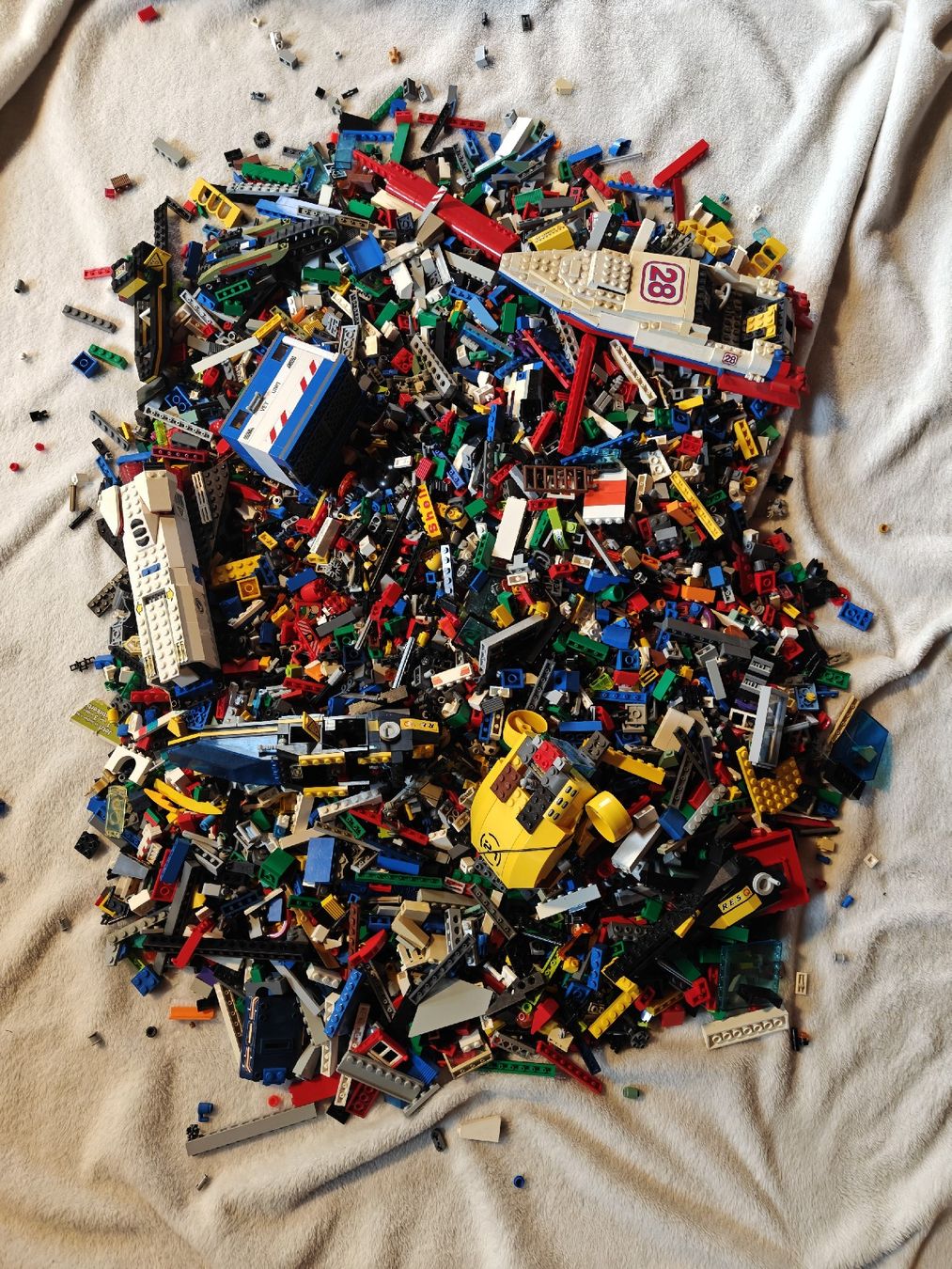 Lego Kit di costruzioni: ca 6 kg Lego Bausteine – Usato da Fideris venduto da VonRiva86
