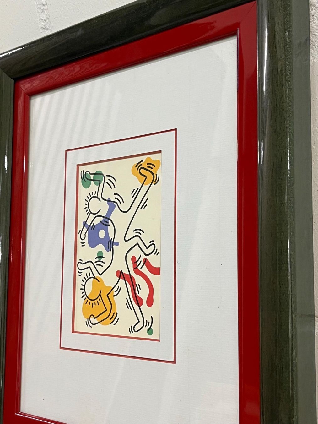 Grafica & Litografie: Sehr schön gerahmter Keith Haring Litho – Usato da Basel venduto da Kaffee_und_Kunst 5