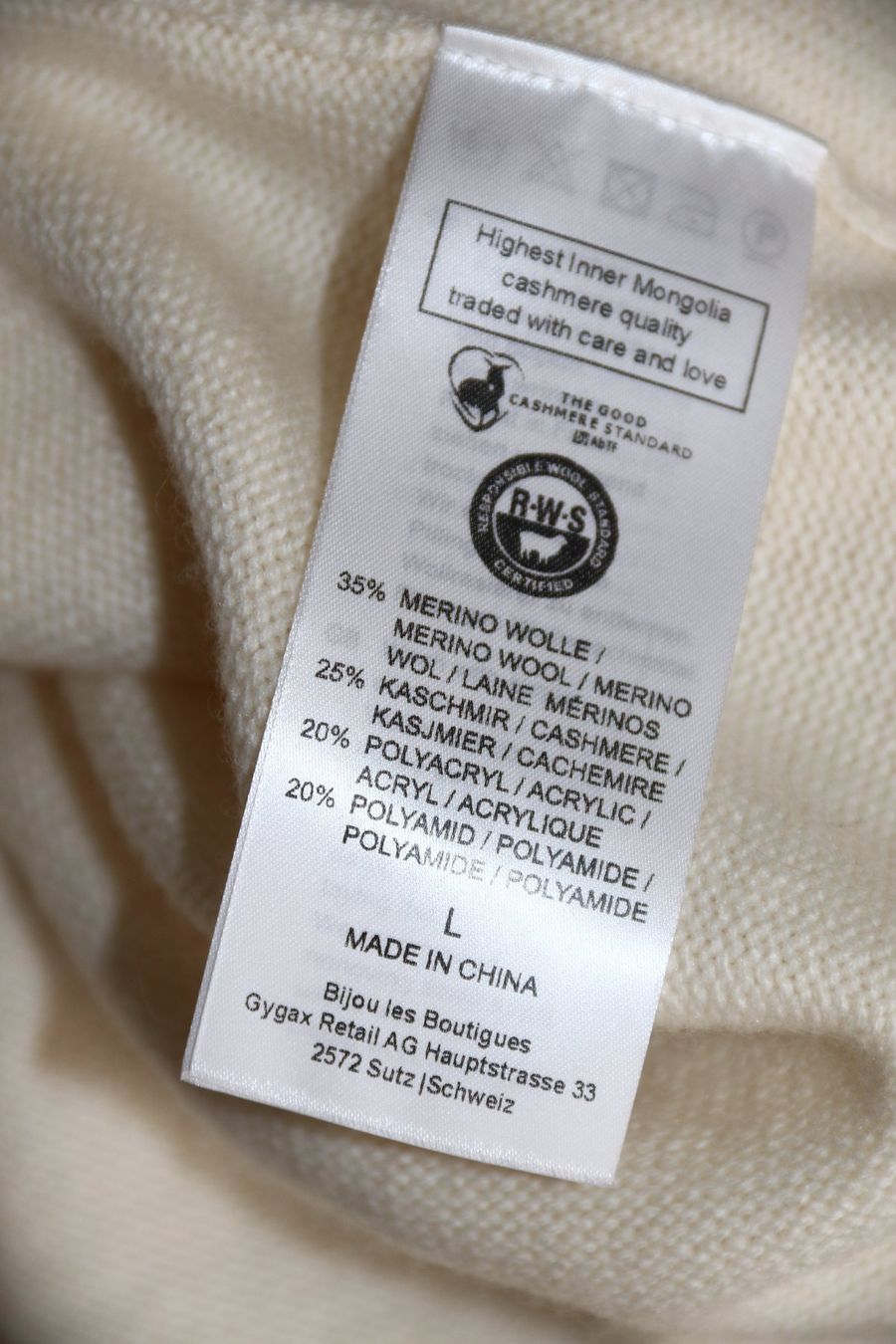 Pullover & Sweatshirts: Neuer toller Pullover aus Wolle + Kaschmir Gr.L-M – Neu und originalverpackt aus Oberwil-Lieli von Svetlana28 9