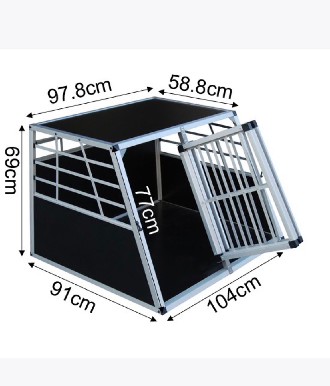 Gonser Gabbie, trasporto & Sicurezza: Hundetransportbox – Nuovo e nell'imballaggio originale da Ramsen venduto da Santos.S 2