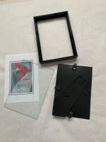Schwarzer Fotorahmen von Hama, 10 x 15 cm, (Glas) neuwertig