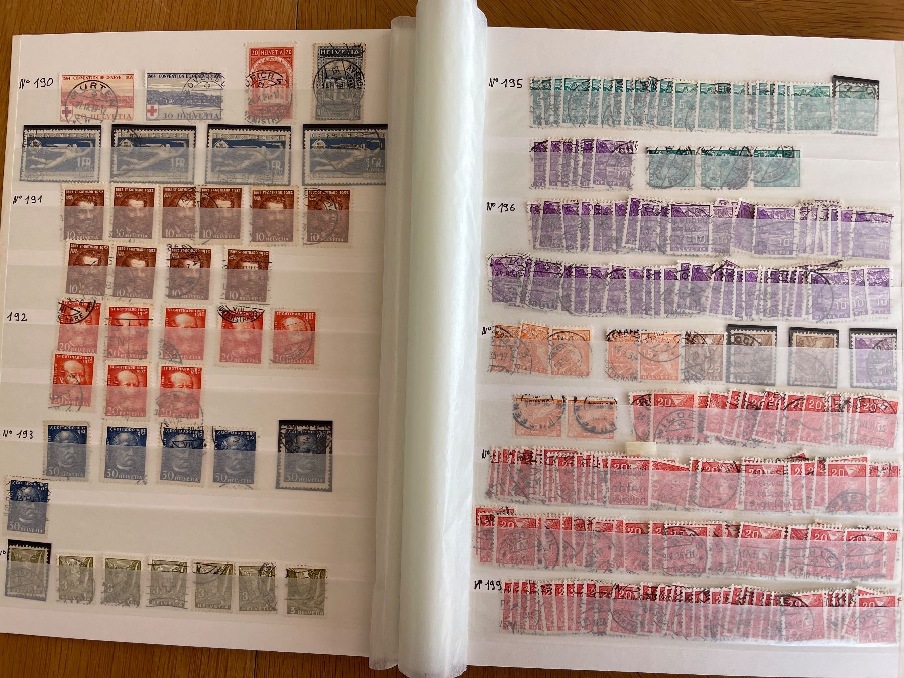 Alle Briefmarken: GRAND CHOIX dès 1.- ! – Gebraucht aus Sonceboz-Sombeval von Comment2 5