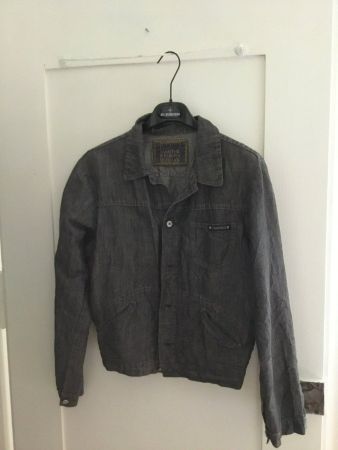 blouson d'été jean gris Marithé et françois girbaud T it 42
