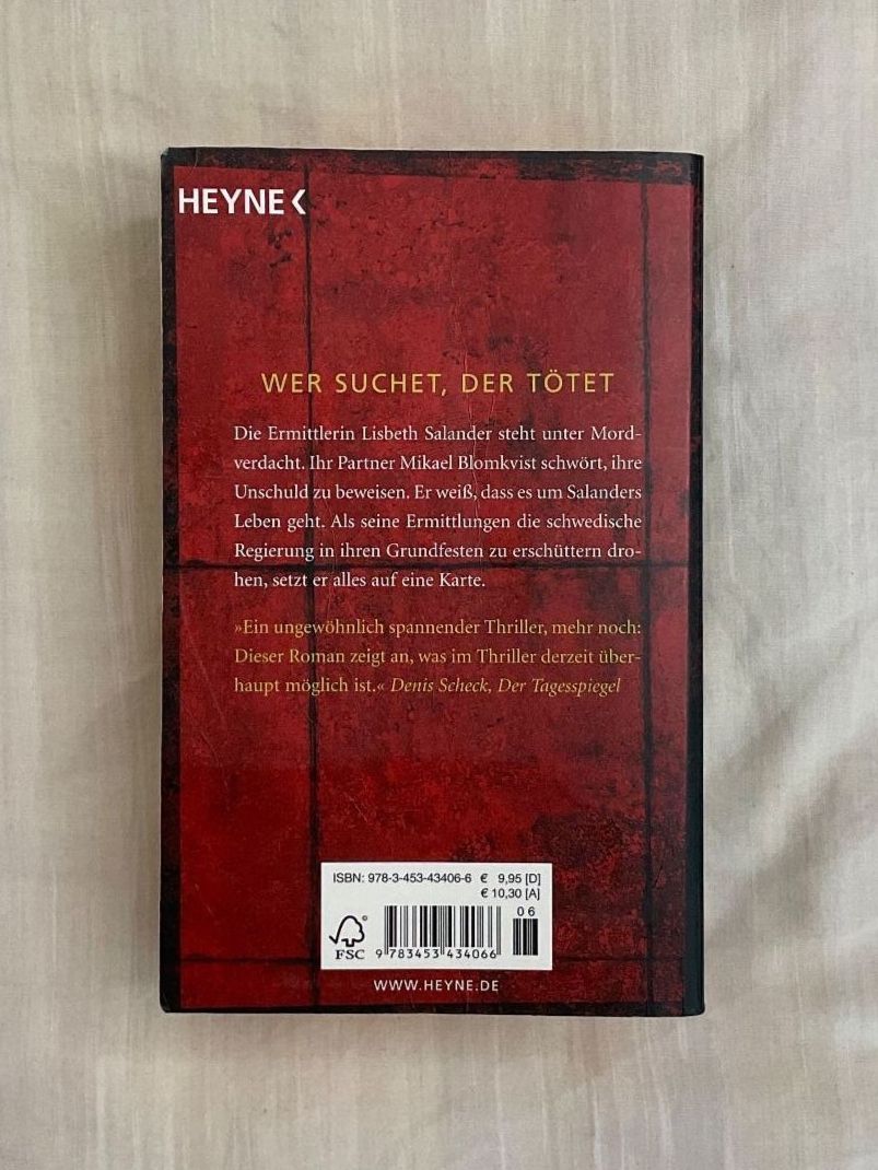 Libri: Vergebung - Stieg Larsson – Usato da Zürich venduto da dedasiba 1