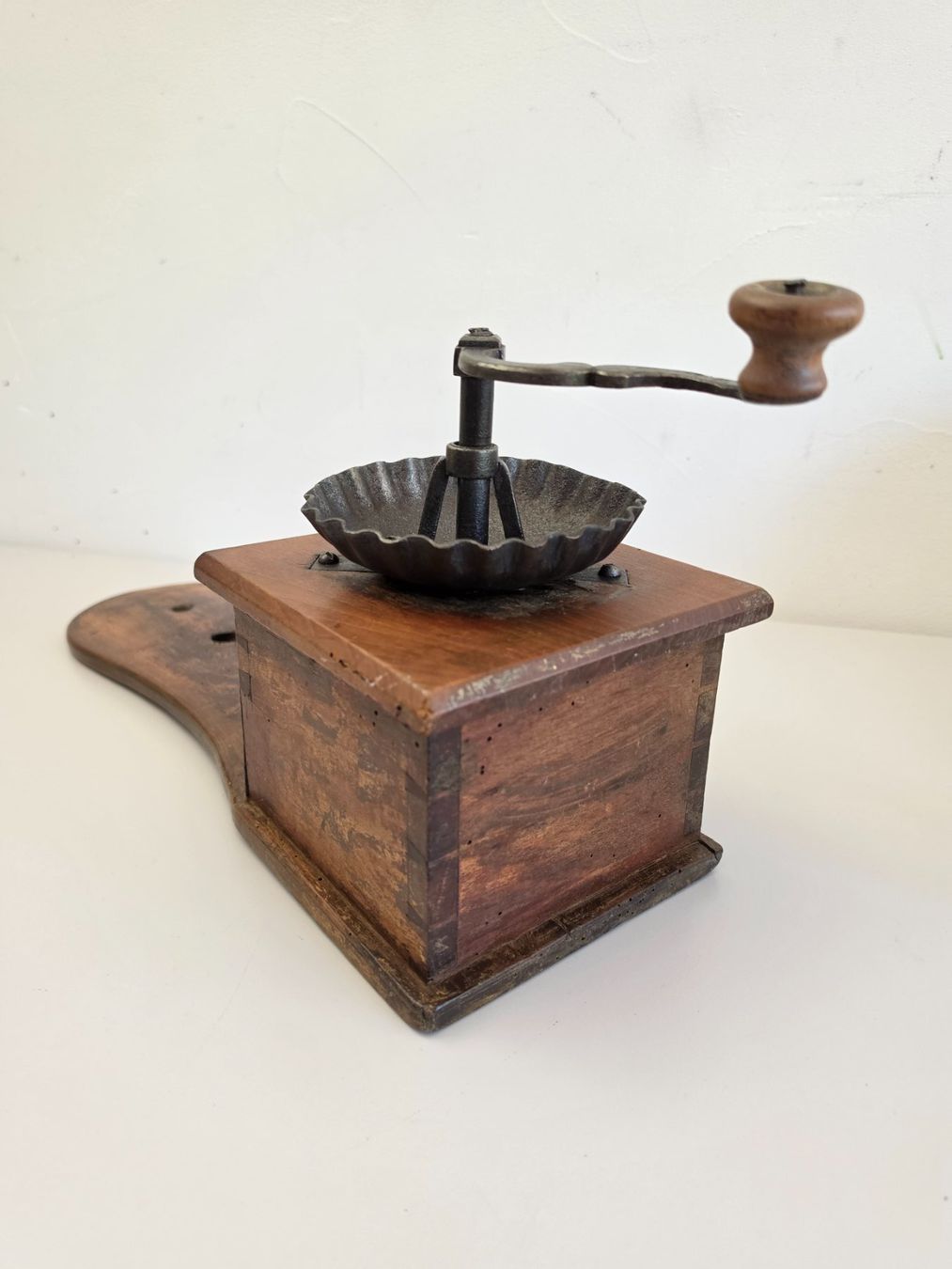 Elettrodomestici da cucina: Antike Kaffeemühle Holz - Handkurbel – Usato da Birr venduto da DisDas 4