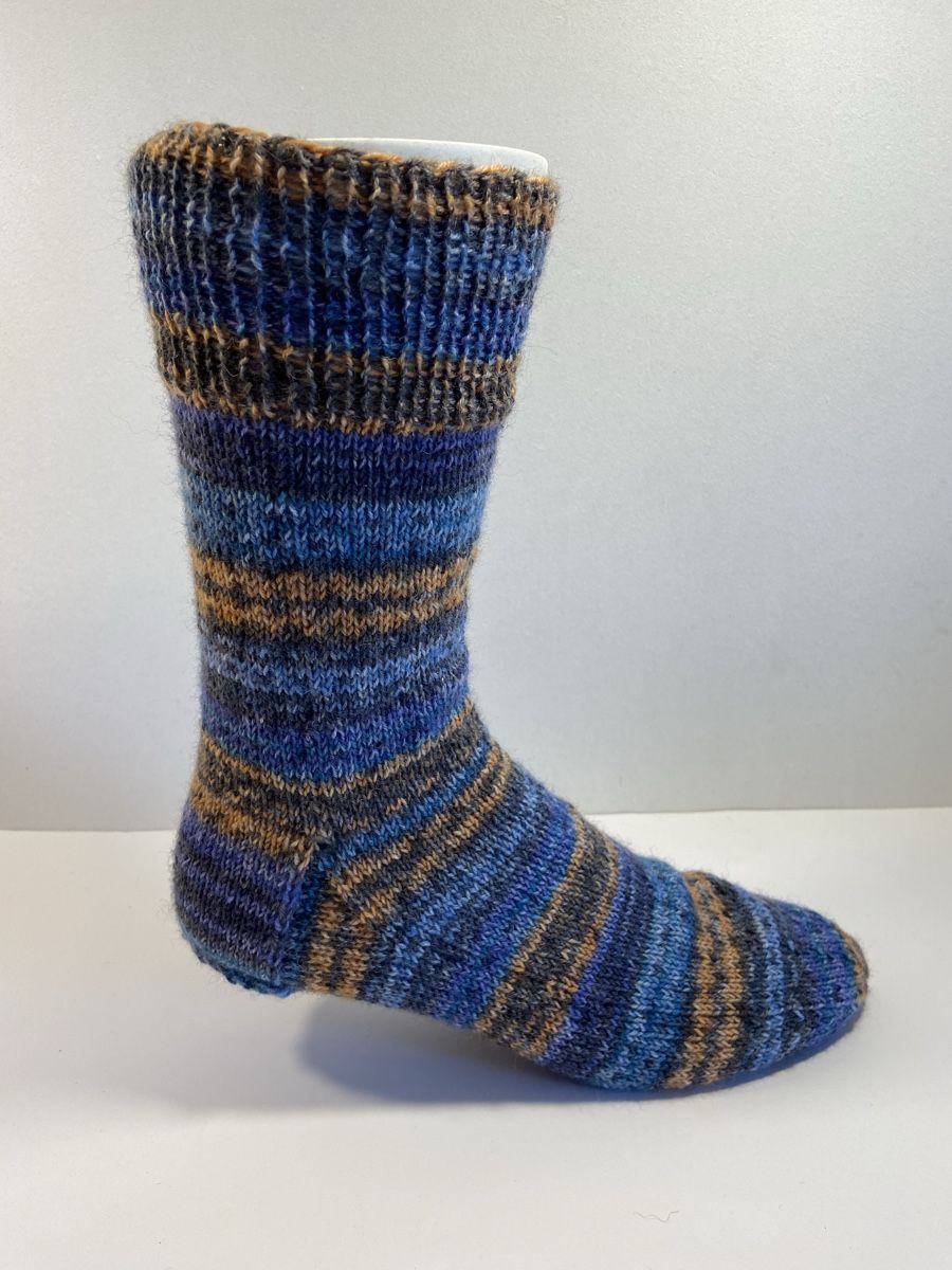 Chaussettes: Socken handgestrickt, Gr. 41/42 – Neuf avec emballage d'origine à Grosshöchstetten par Maschenshop 1