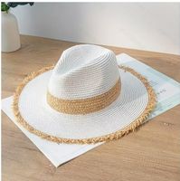 NEUER weisser Westernstyle Sonnenhut - 225434