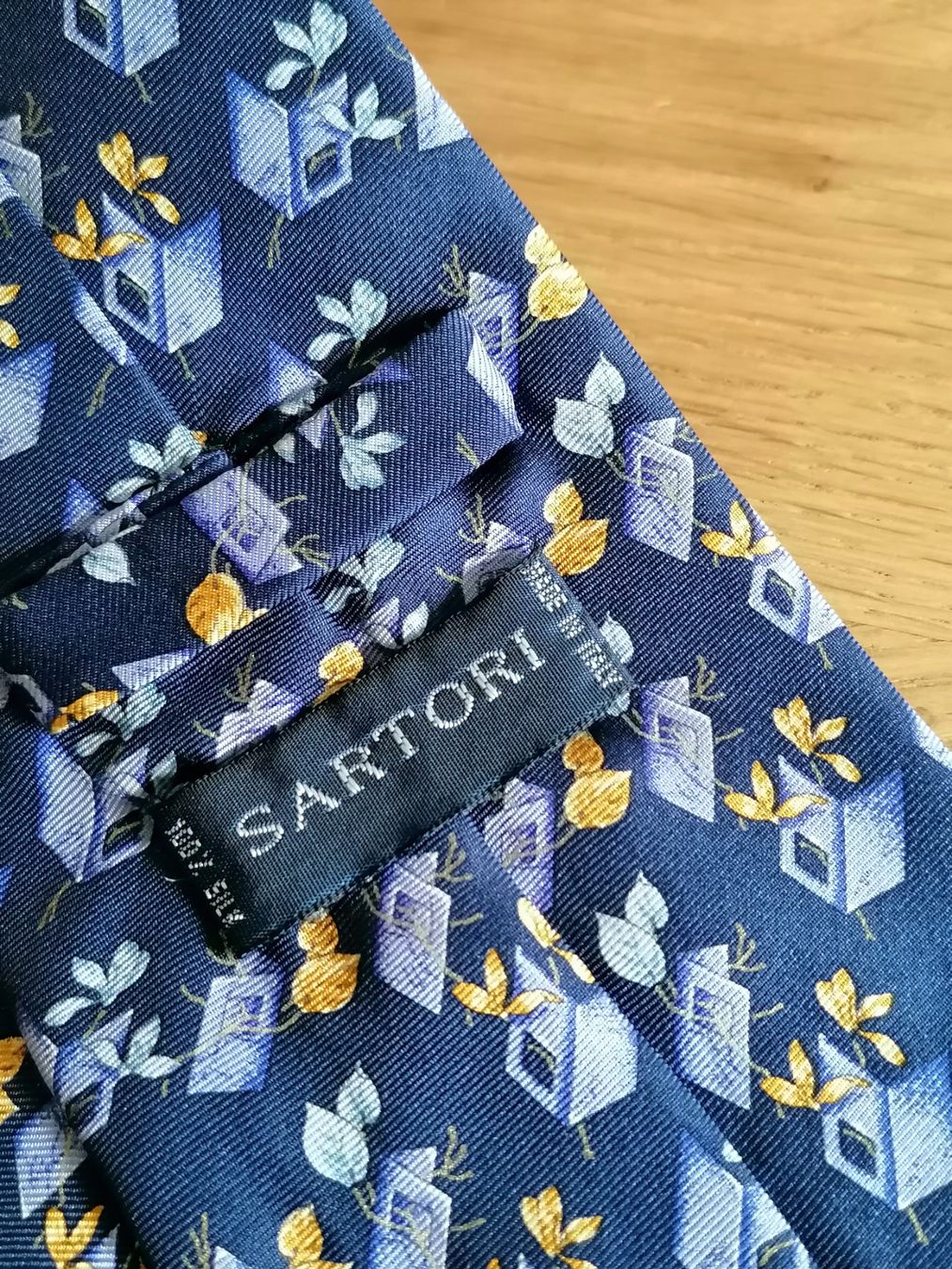 Cravatte: Sartori Seide Krawatte - Nr. 33 – Usato da Basel venduto da vintagecollector 3