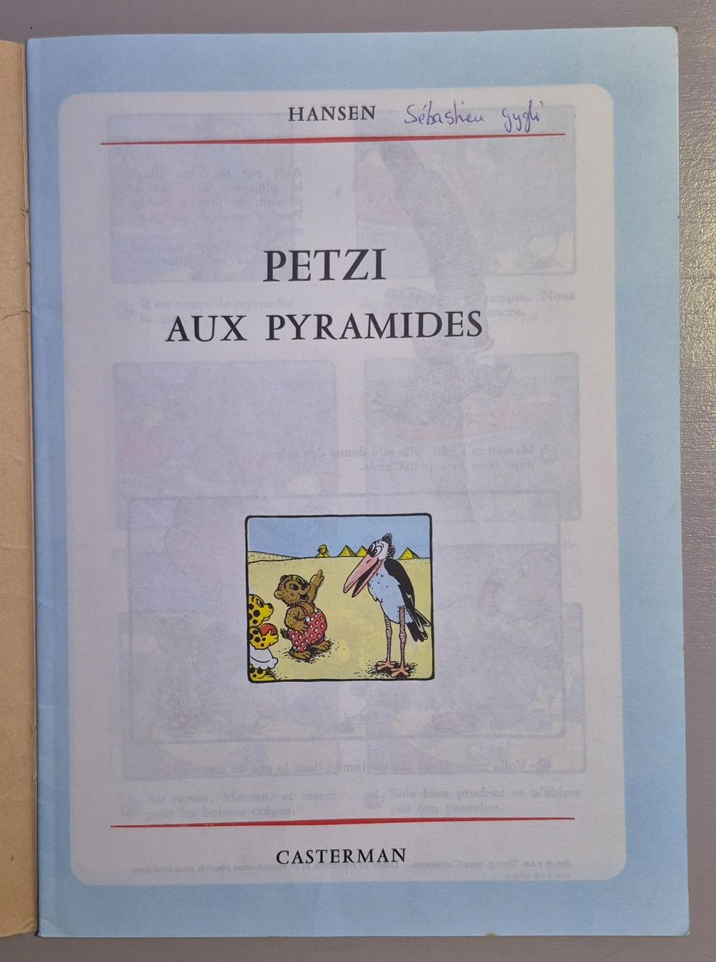 Fumetti: Petzi aux pyramides - tome 5 – Usato da Grand-Lancy venduto da loi_599y 2
