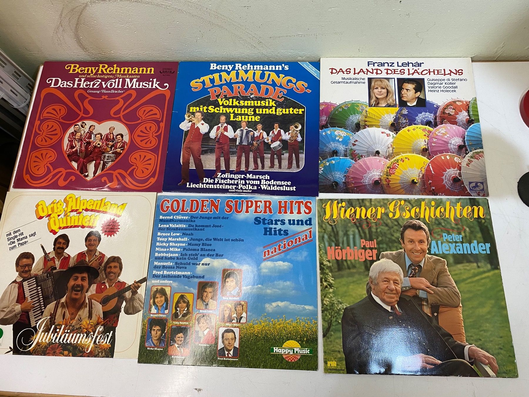 Schallplatten: 25 LP‘s 1 Single alte Schlager – Gebraucht aus Hindelbank von Warentaxi 4