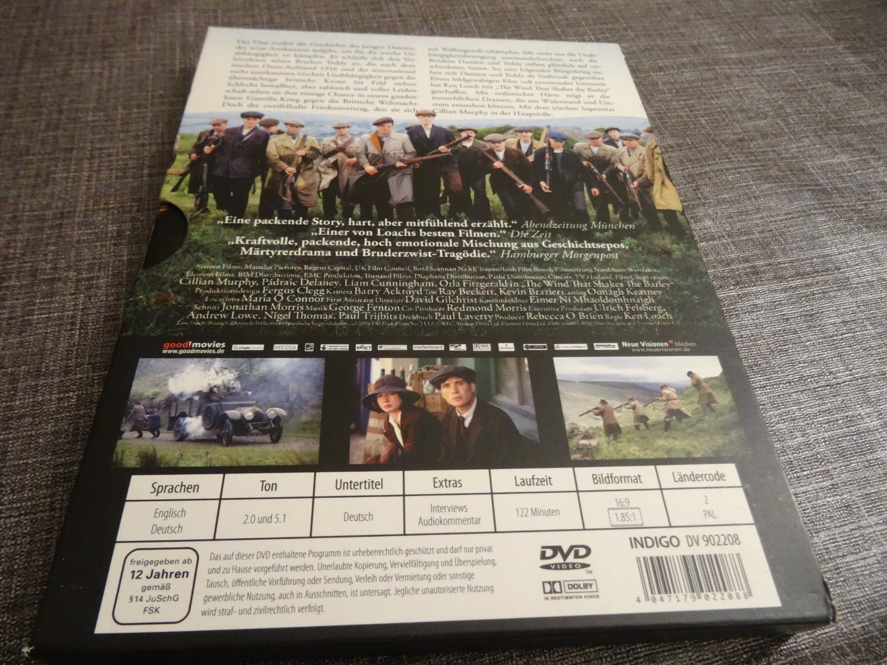 Alle DVDs: DVD The Wind That Shakes the Barley – Gebraucht aus Olten von Disc-Verkauf 1