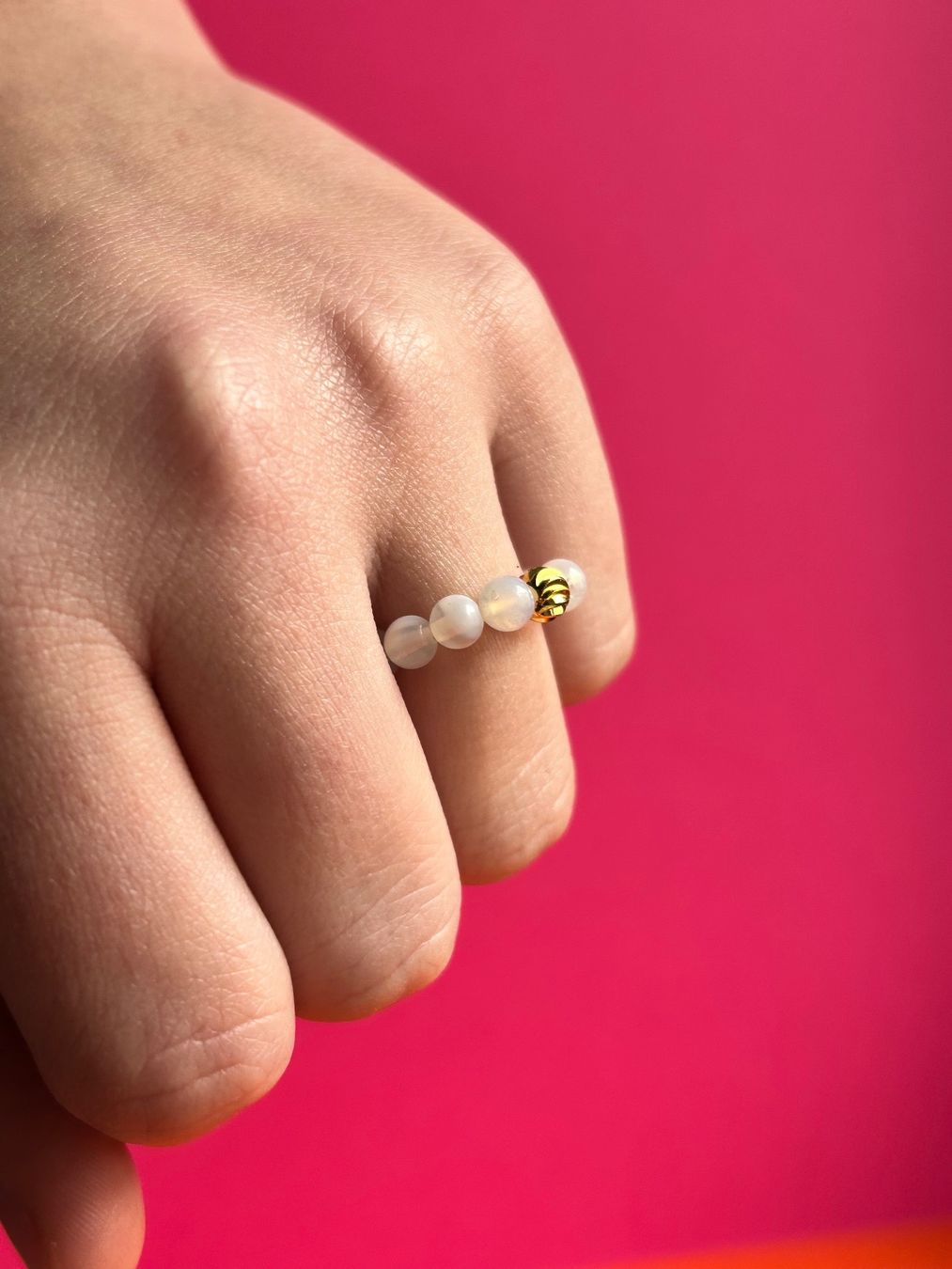 Anelli: Fingerring Stein Opal (unisex ca. Ringgrösse 50-56) – Usato da Laufen venduto da Bellavitaboom 5
