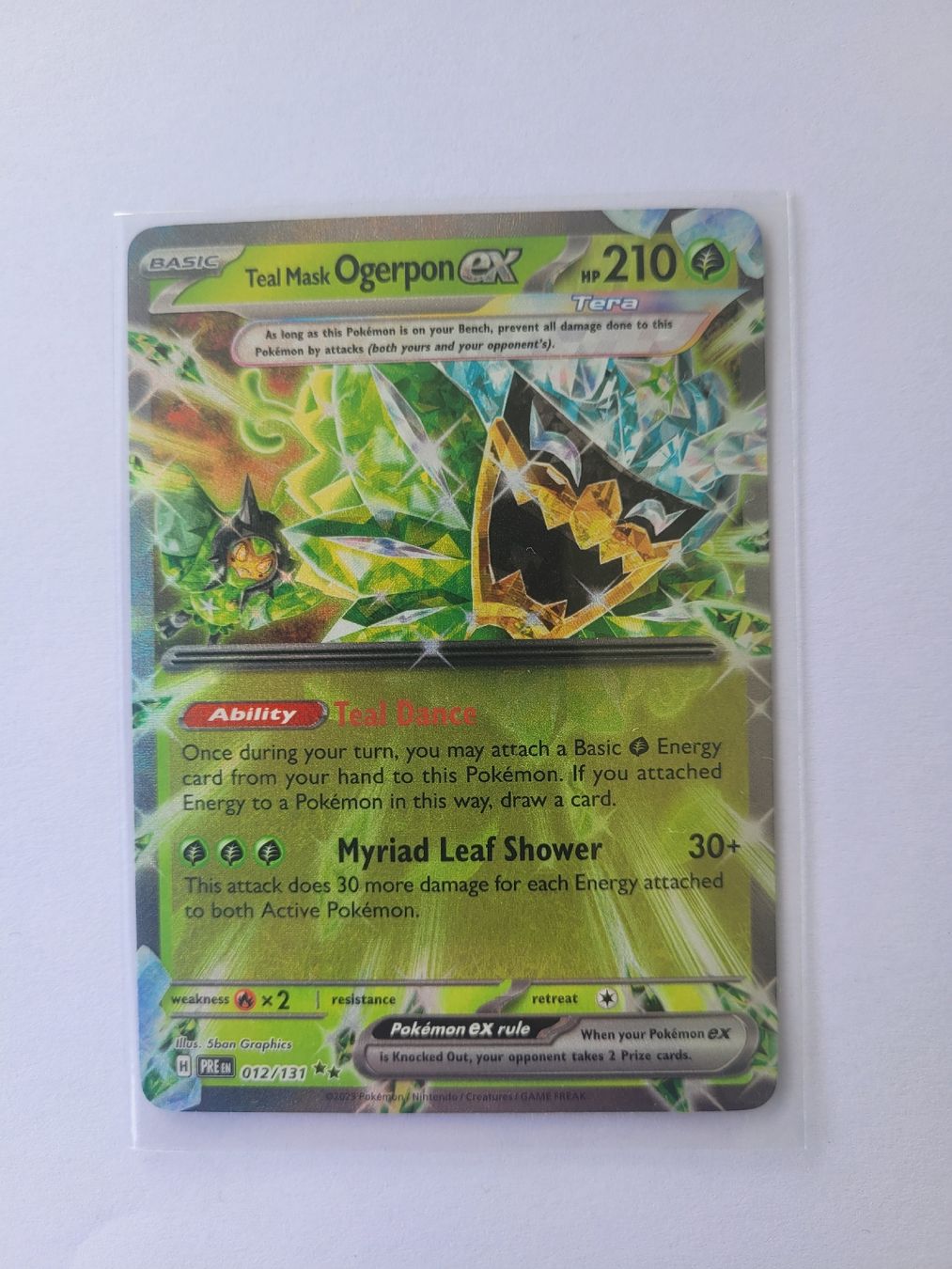 Pokémon Carte collezionabili: Pokemon Ogerpon ex EN – Nuovo (secondo la descrizione) da Brunnen venduto da Schlumpf018