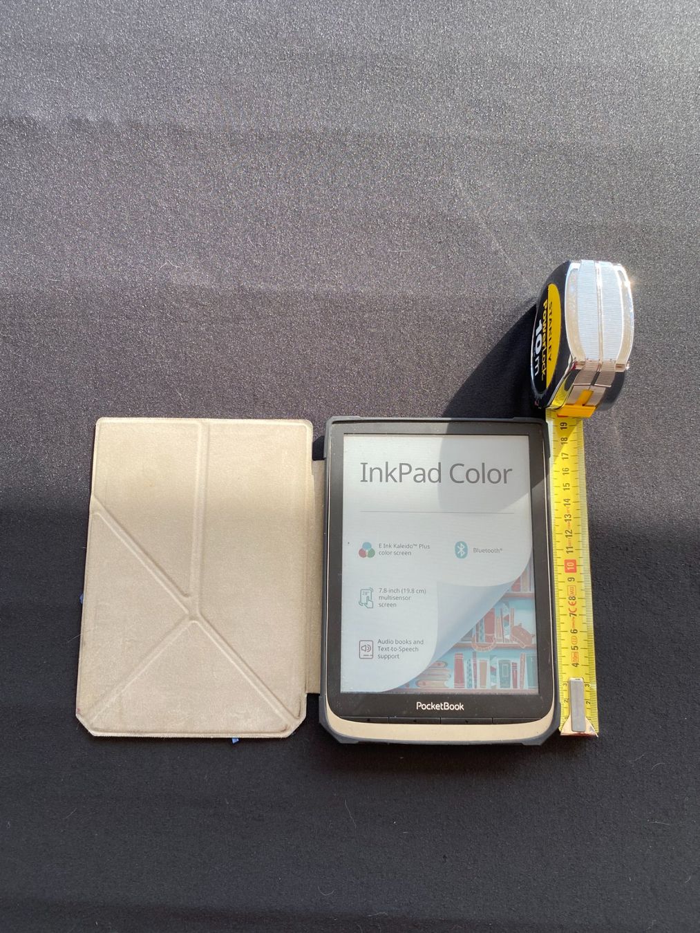 PocketBook Tablet PC: PocketBook InkPad Color 7.8" Farb-E-Reader inkl. Schutzhülle – Usato da Hinteregg venduto da Montgomery55 1