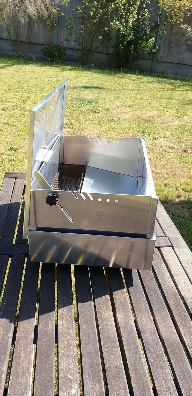 Griglie: Tischgrill Campinggrill – Nuovo e nell'imballaggio originale da Langenthal venduto da Physycer0 2