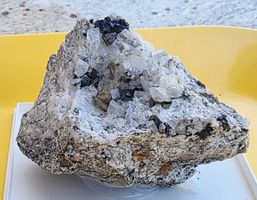 Mineralien Magnetit, Hämatit,