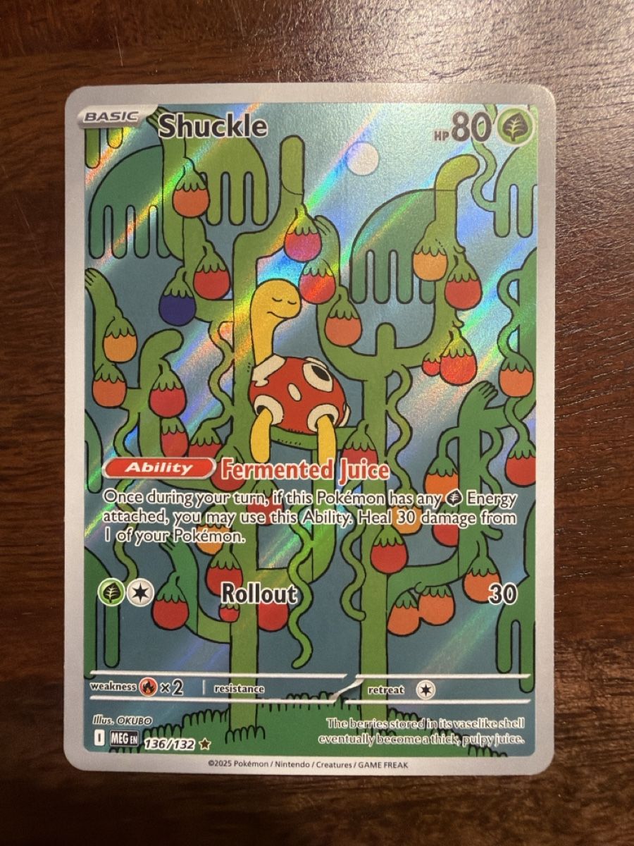 Pokémon Carte collezionabili: Shuckle (MEG 136) – Nuovo (secondo la descrizione) da Emmenbrücke venduto da Pack_Ripper