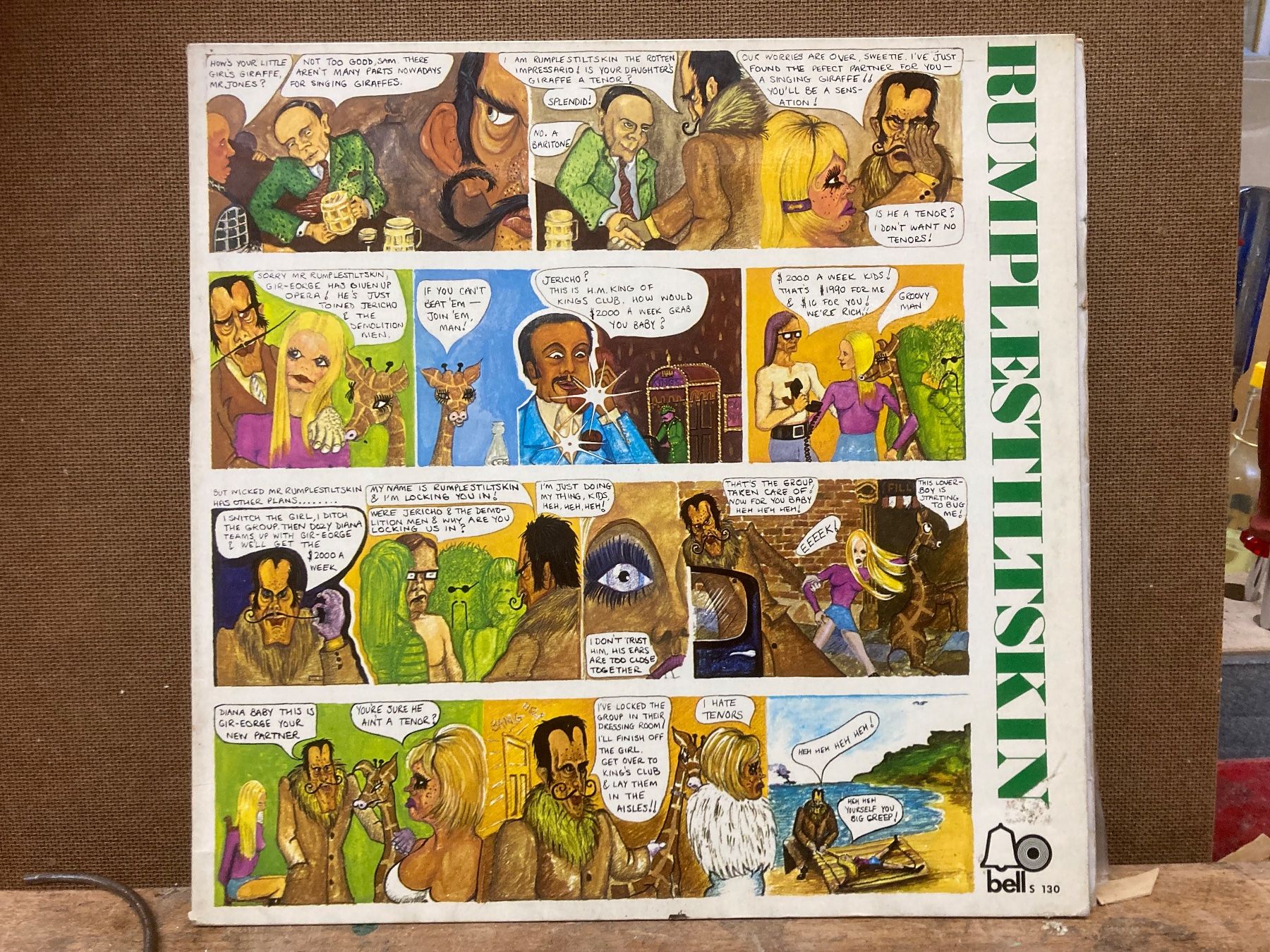 Dischi in vinile: Rumplestiltskin  1970 - LP. RAR – Usato da zürich venduto da papalapa