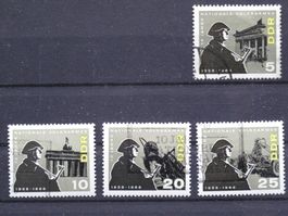 DDR 1966  Volksarmee 10 Jahre gest.
