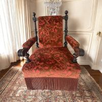 Antik , Italienischer Renaissance Sessel/Stuhl