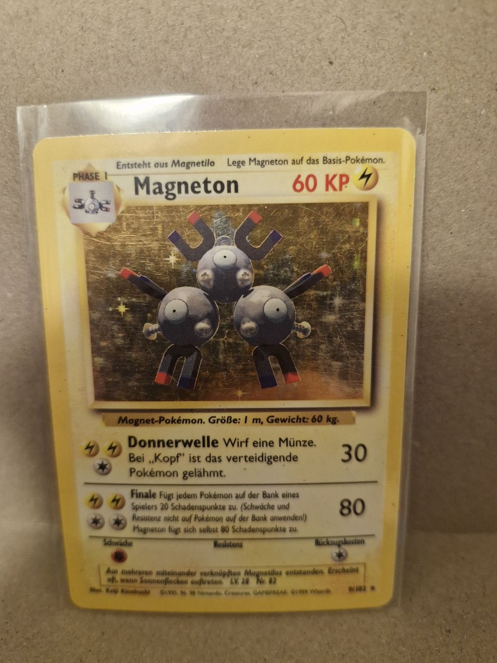 Pokémon Carte collezionabili: Pokemon Base Set 1999 Holo Karten – Usato da Muri AG venduto da endless88 4