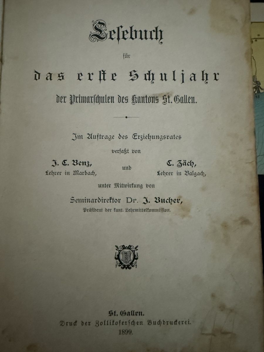 Bücher: Nachlass Schulzeit 1899-1945 – Gebraucht aus Goldach von igwhitestar 1