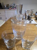 Schott Zwiesel Karaffe mit 2 Gläsern für Whisky, etc.