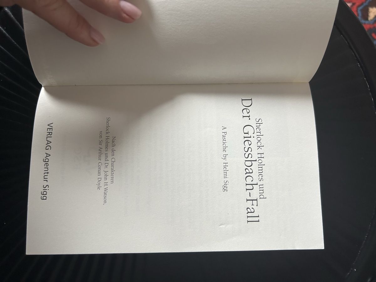 Libri: BilingualSherlock Holmes and the Giessbach Fall - Helmi Sigg – Nuovo (secondo la descrizione) da Biel/Bienne venduto da zit_v5yc 6