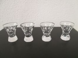 4 Likörgläser
