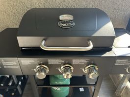 Grill Club Gasgrill 3+1 Brenner mit Seitenteil guter Zustand