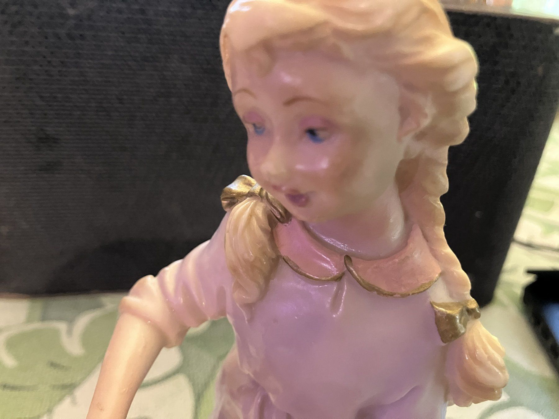 Statuette: wunderschöne Figur "Mädchen wäscht Kind" – Usato da ehrendingen venduto da atlan700 6