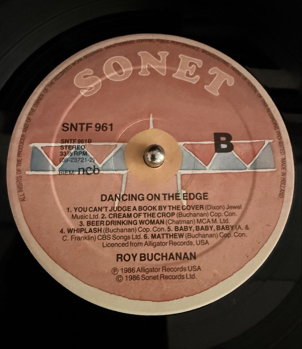 Schallplatten: Roy Buchanan Dancing on the Edge LP Schallplatte – Gebraucht aus Goldach von Donpancho 4