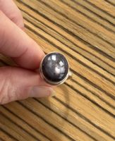 Ring Silber mit Sternrubin