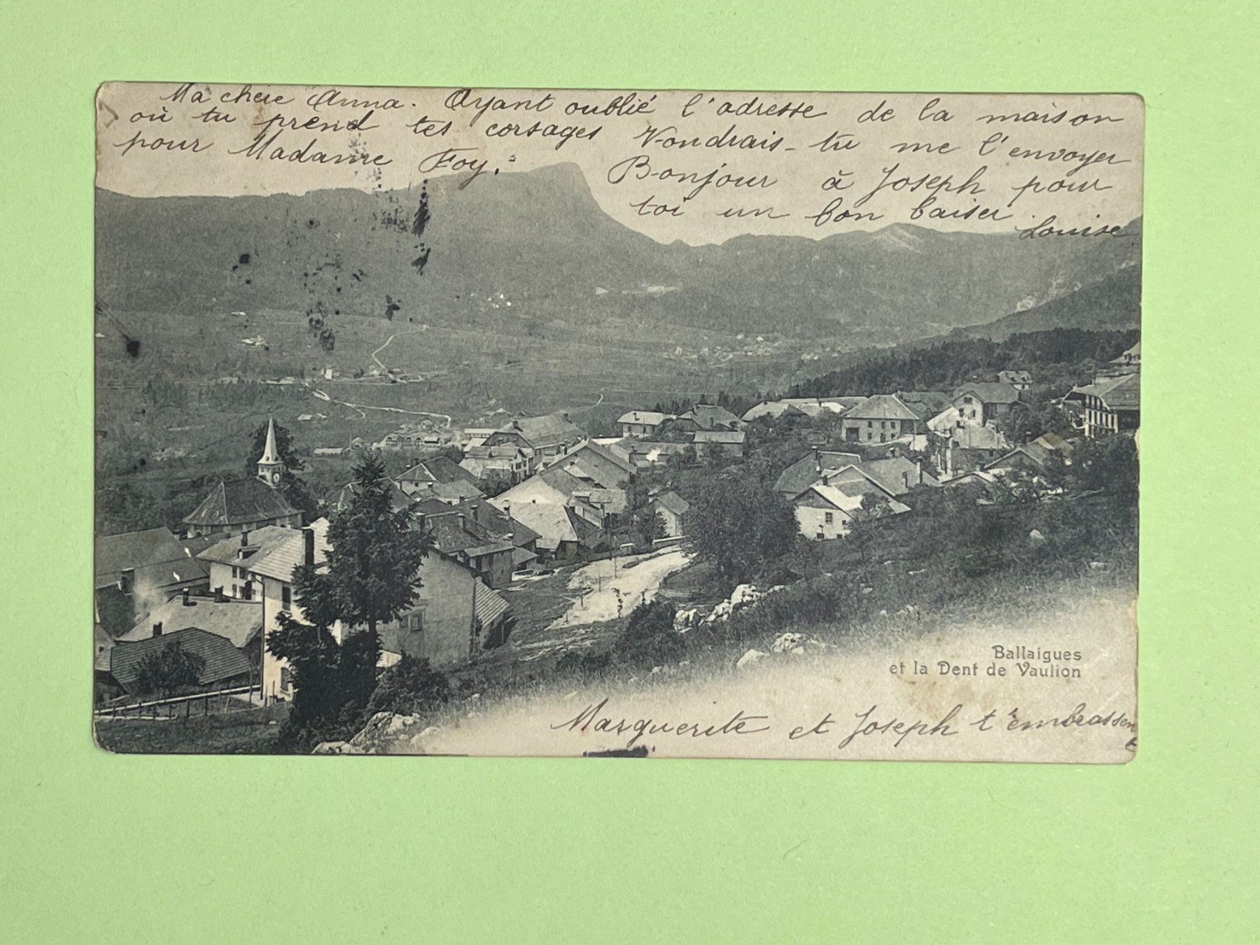 Cartes postales: Ballaigues et le Dent de Vaulion – D'occasion à Steg VS par _vinci_