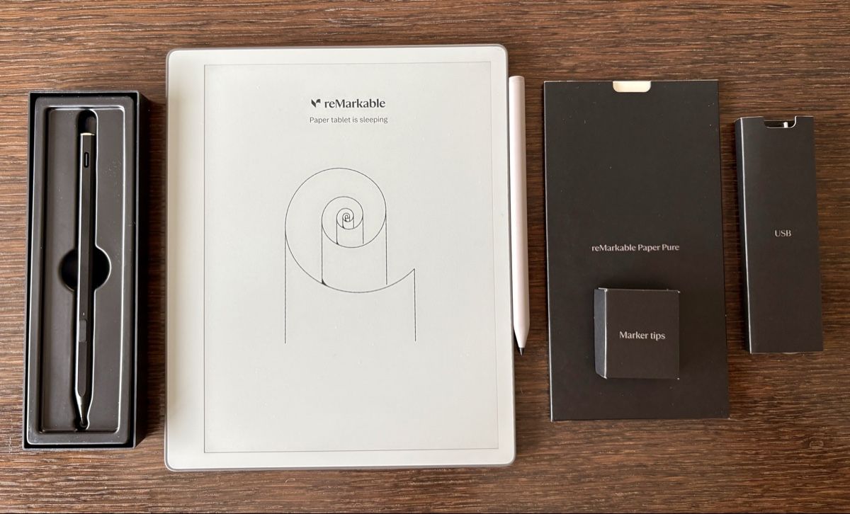 reMarkable Tablet PC: reMarkable Paper Pure Tablet mit Marker neu – Nuovo e nell'imballaggio originale da Galgenen venduto da PinguOnIce 2