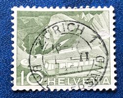 Nr.299 mit Stempel Bergbahn  1949   