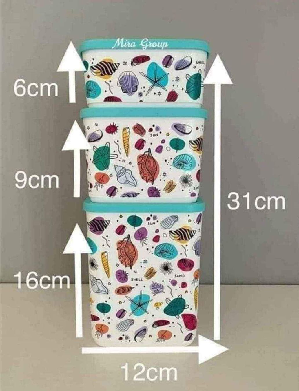Tupperware Contenitori & Simili: Tupperware cubix set – Nuovo e nell'imballaggio originale da Thalheim AG venduto da vargatam1 3